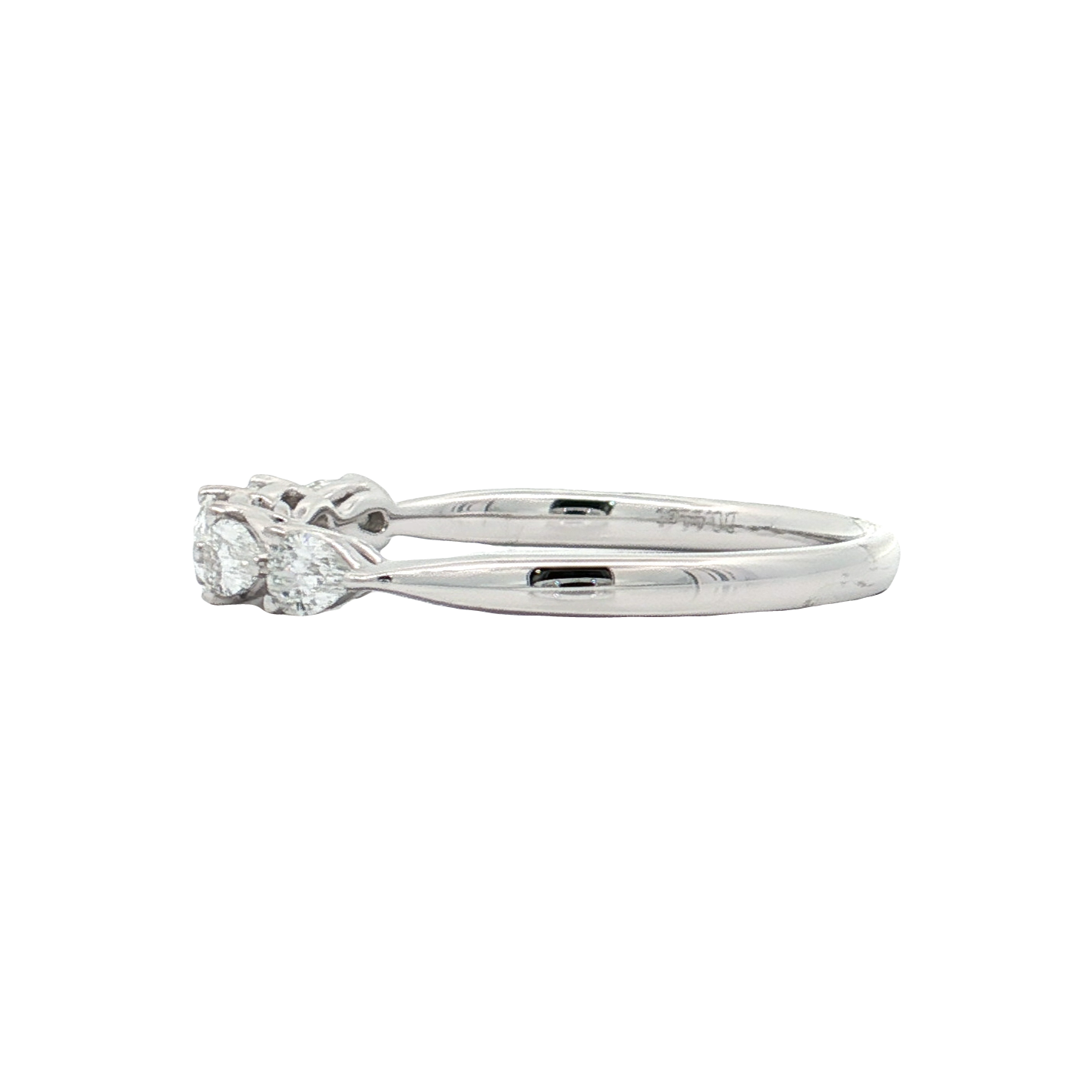 White Gold Diamond Wedding Band