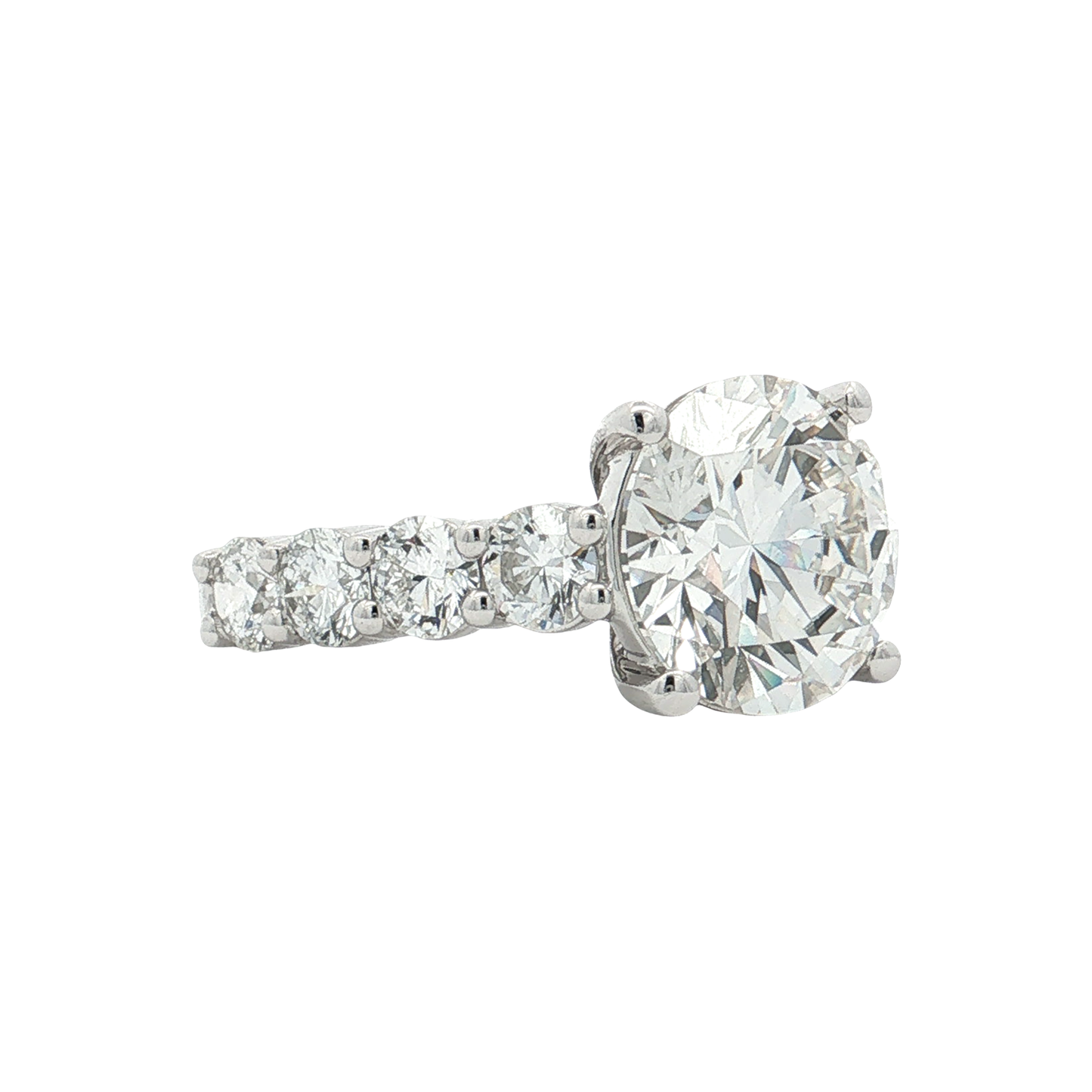 White Gold Lab-Diamond Ring