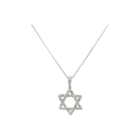 White Gold Diamond Pendant