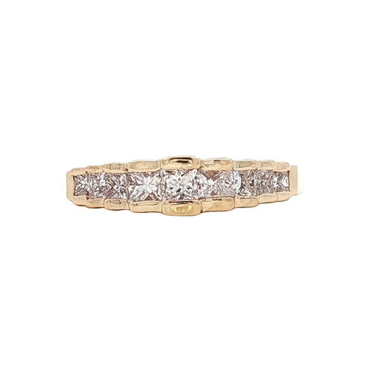 Yellow Gold Diamond Wedding Band