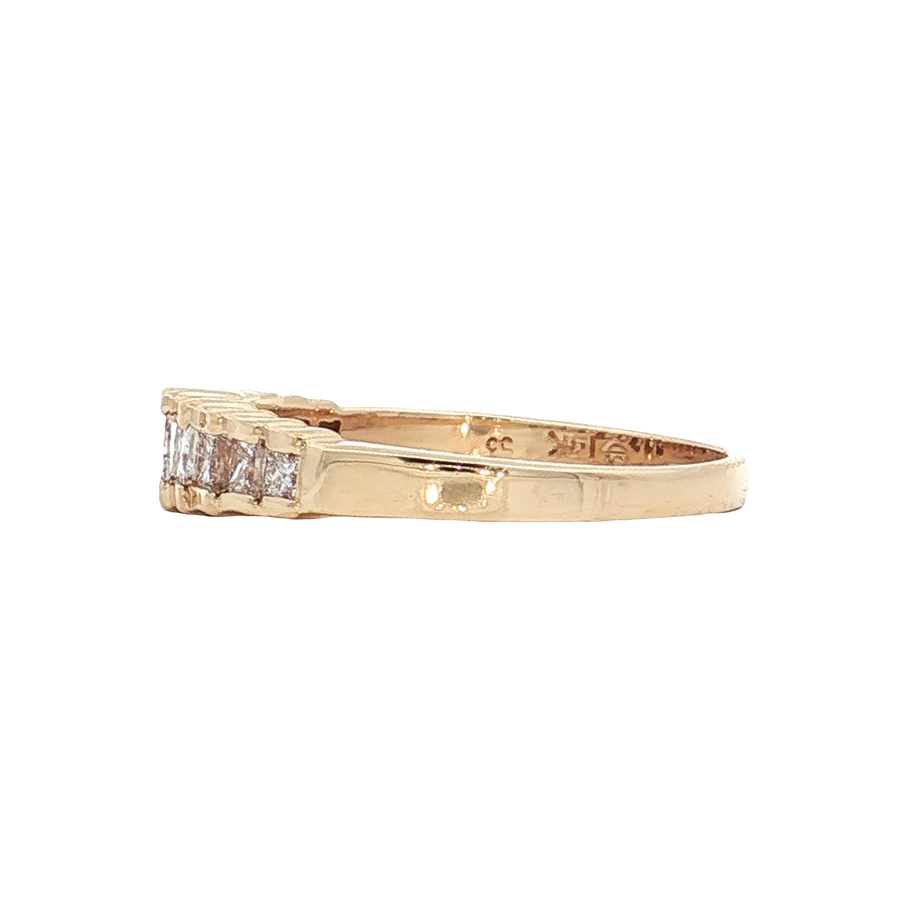 Yellow Gold Diamond Wedding Band
