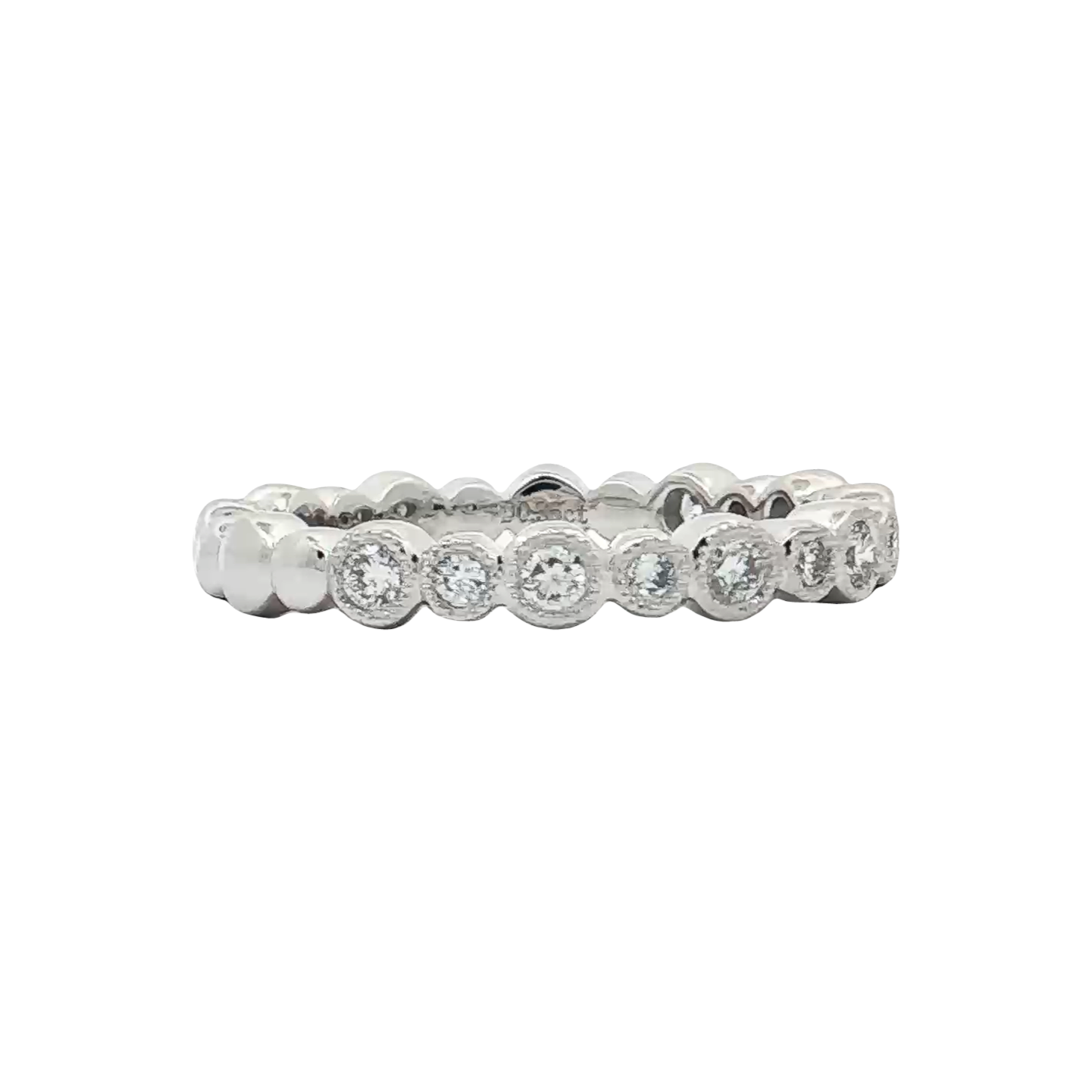 White Gold Diamond Wedding Band