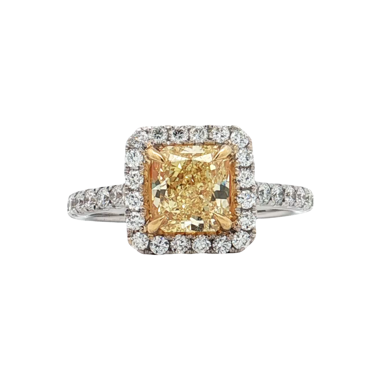White Gold Diamond Bridal Ring