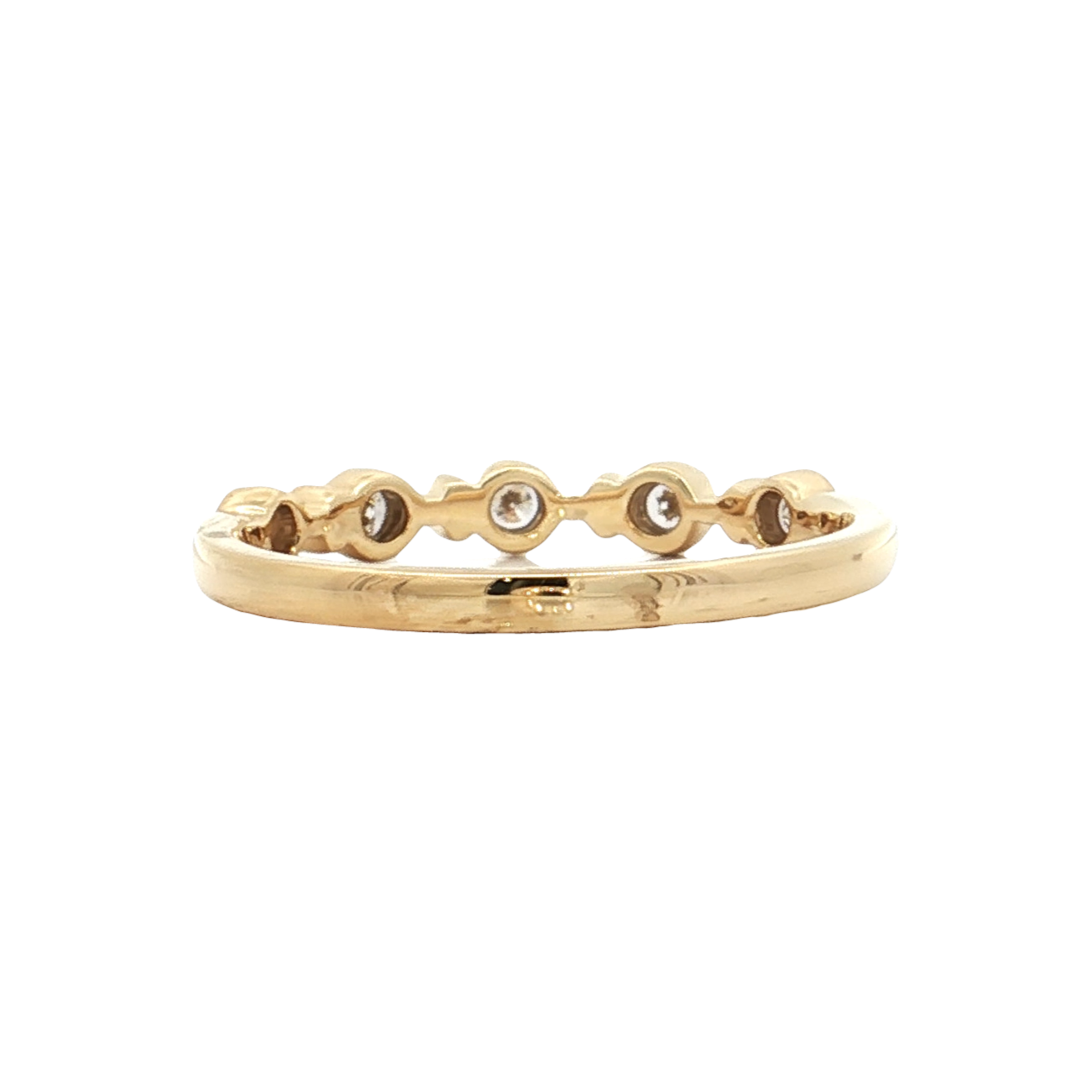 Yellow Gold Diamond Wedding Band