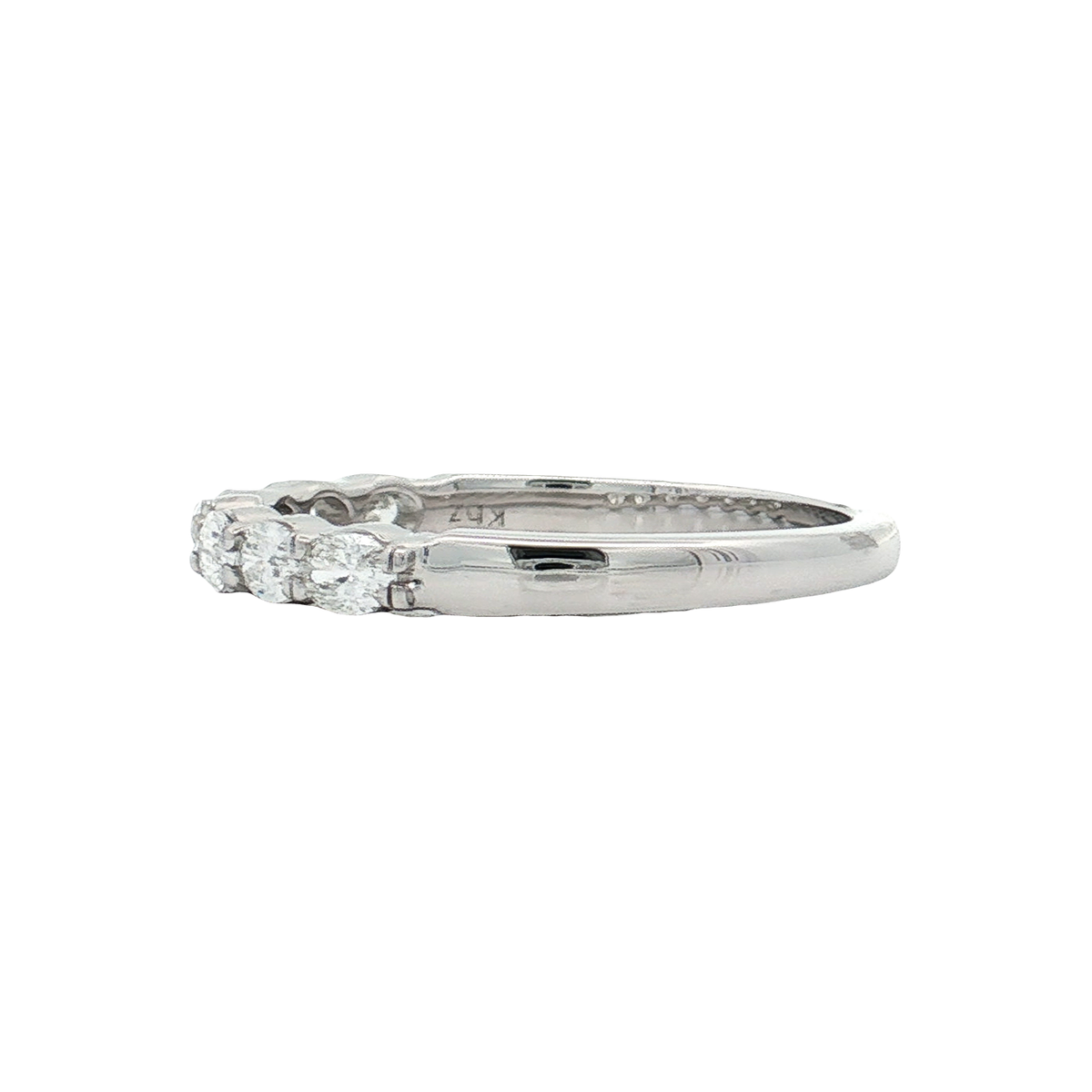 White Gold Diamond Wedding Band