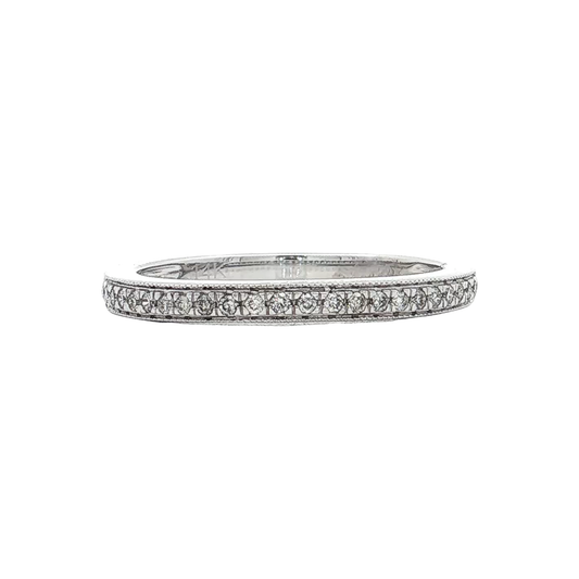 White Gold Diamond Wedding Band