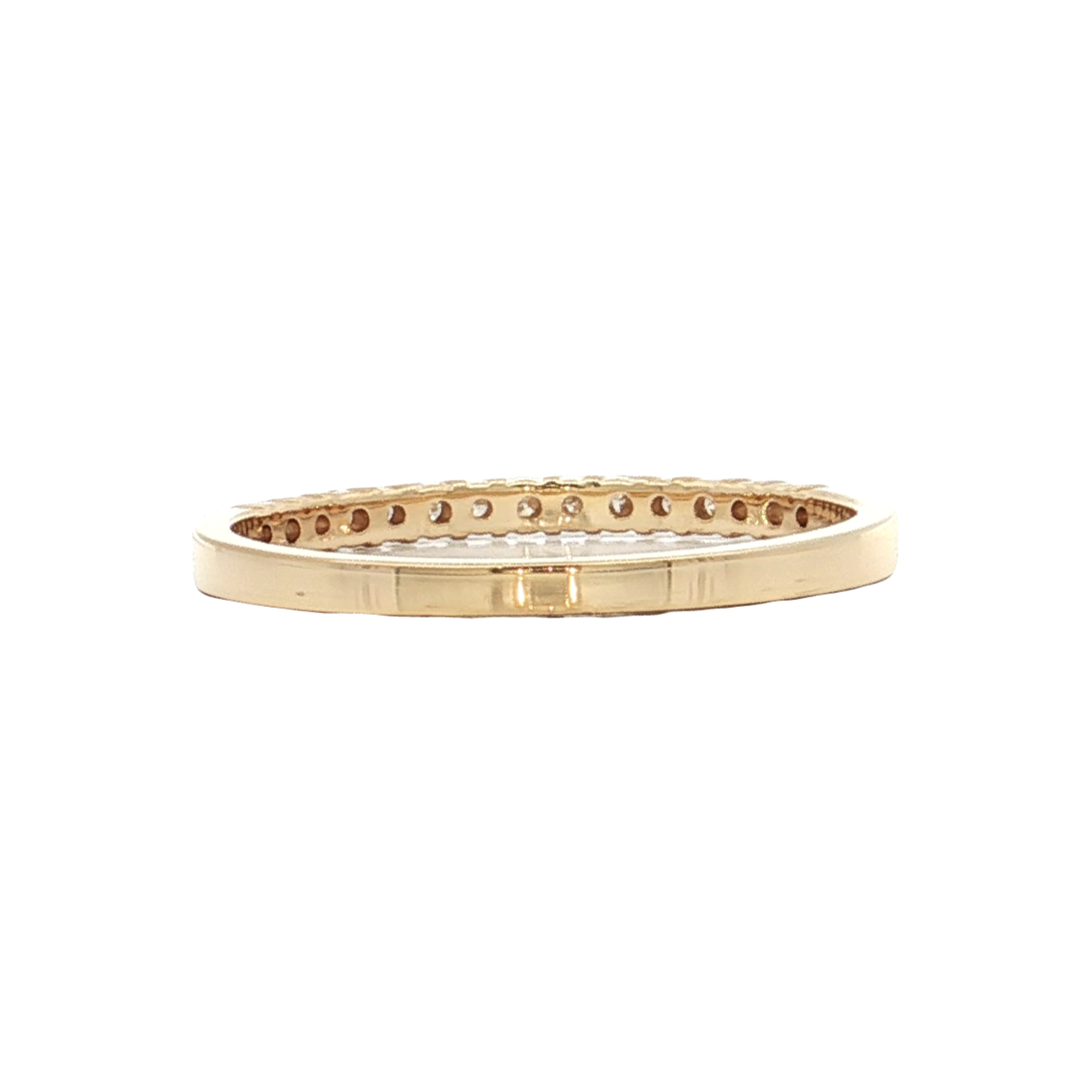 Yellow Gold Diamond Wedding Band