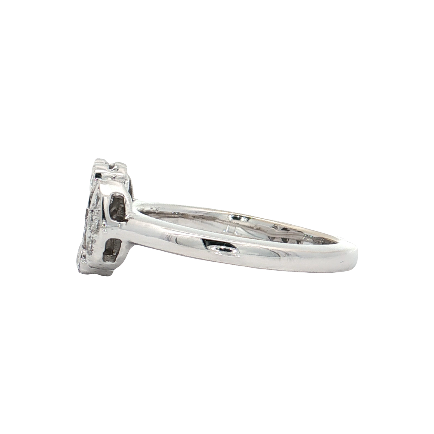 White Gold Diamond Fashion Ring