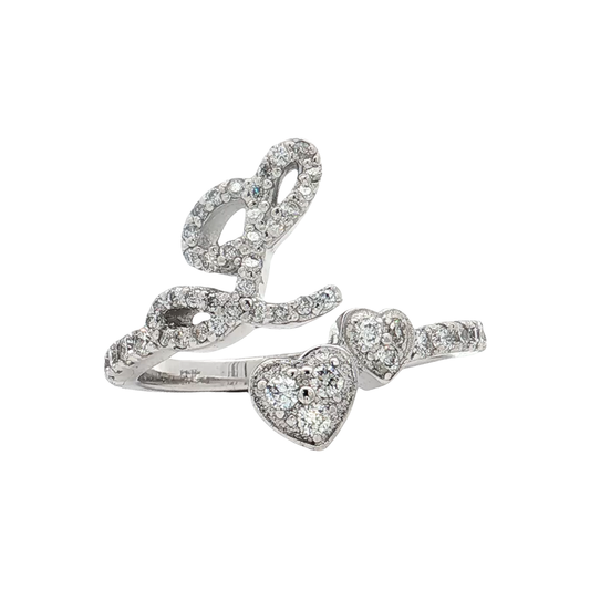 White Gold Diamond Fashion Ring