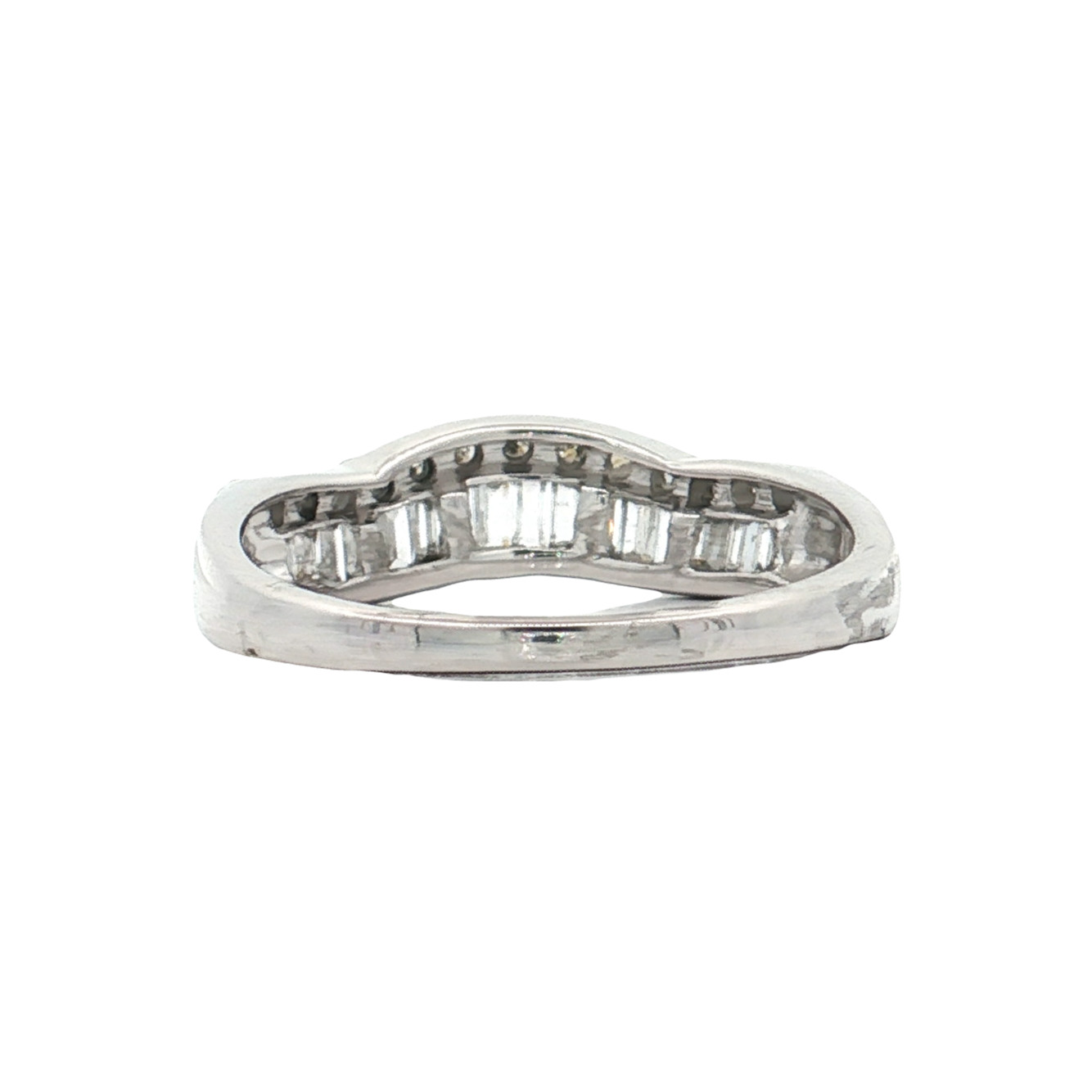 White Gold Diamond Wedding Band