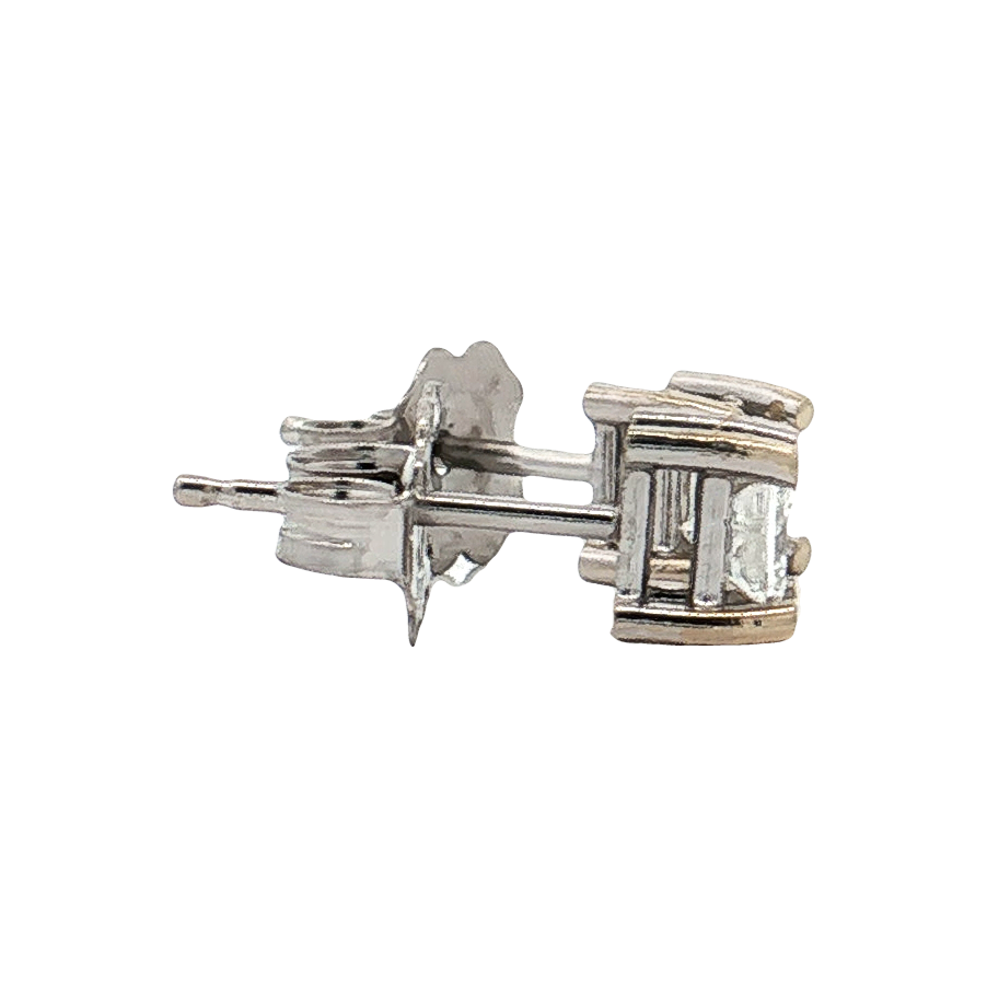 White Gold Diamond Studs