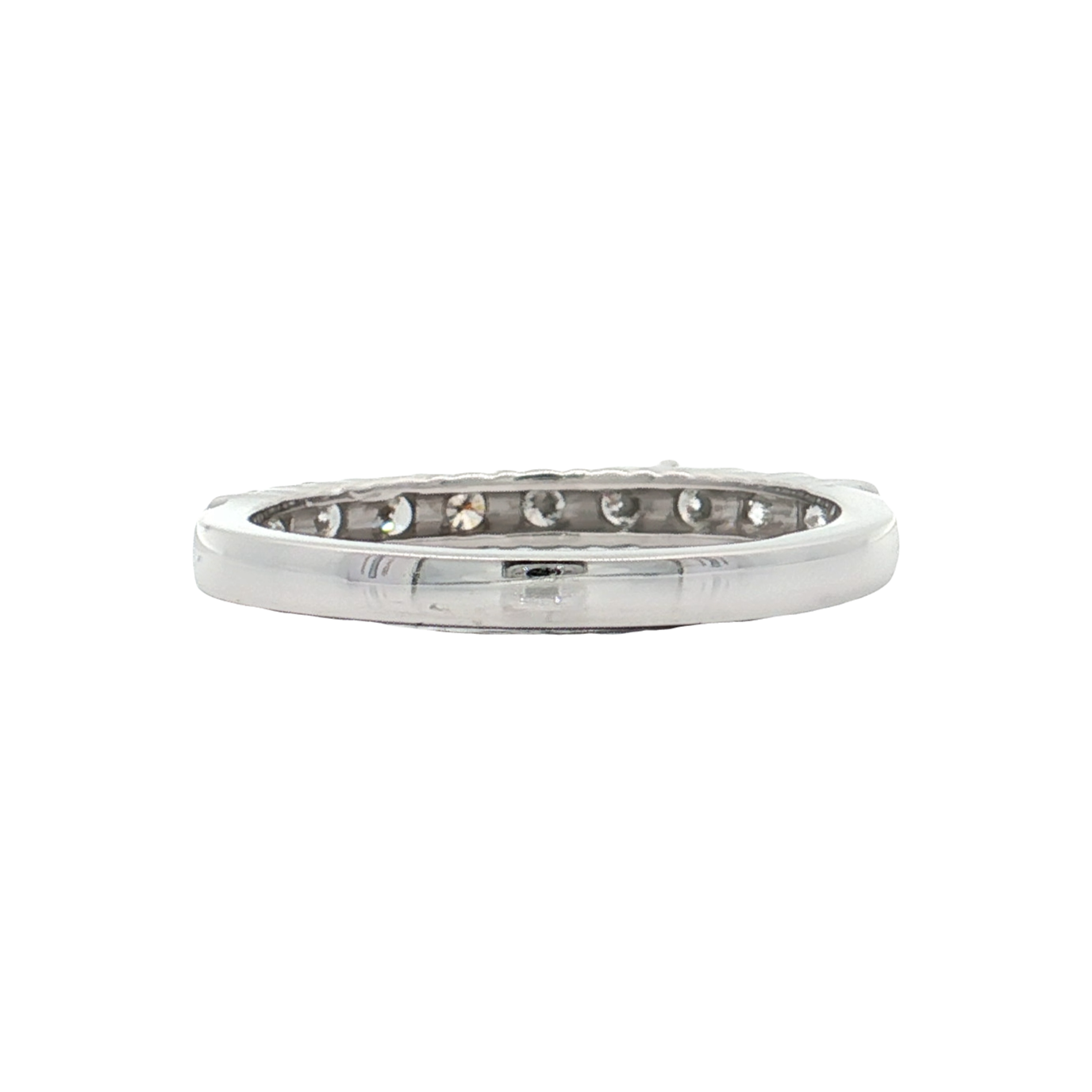 White Gold Diamond Wedding Band