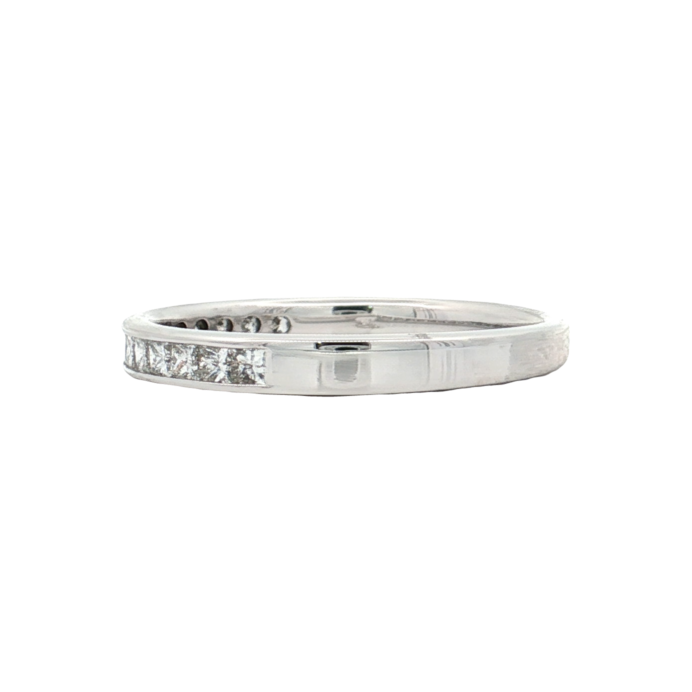 White Gold Diamond Wedding Band