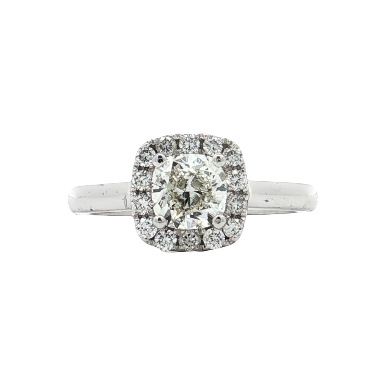 White Gold diamond Bridal Ring