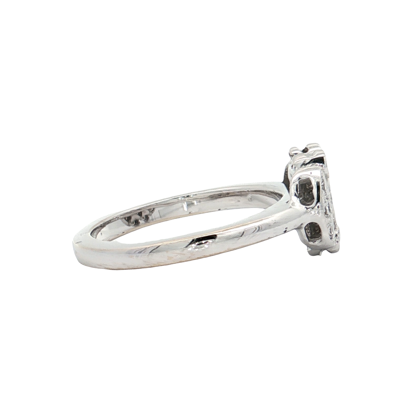 White Gold Diamond Fashion Ring
