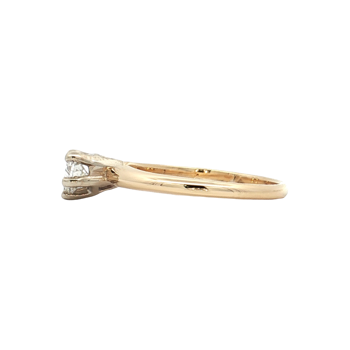 Yellow Gold Diamond Bridal Ring