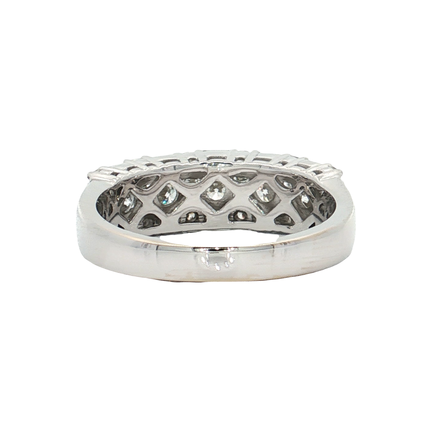 White Gold Diamond Fashion Ring
