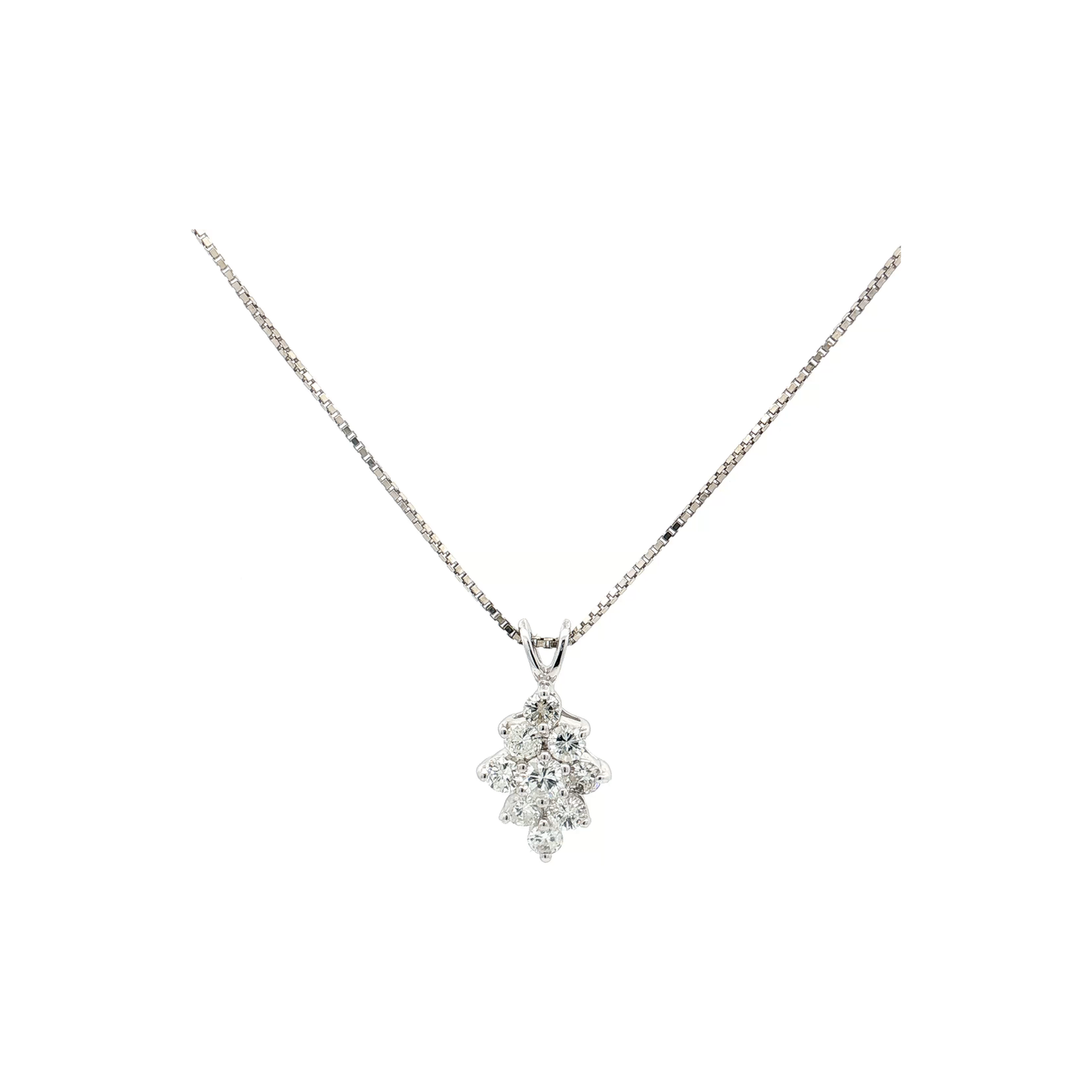 White Gold Diamond Pendant