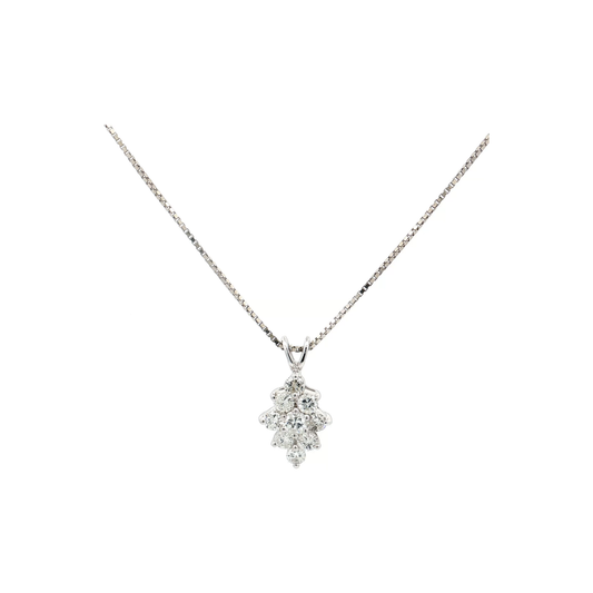 White Gold Diamond Pendant