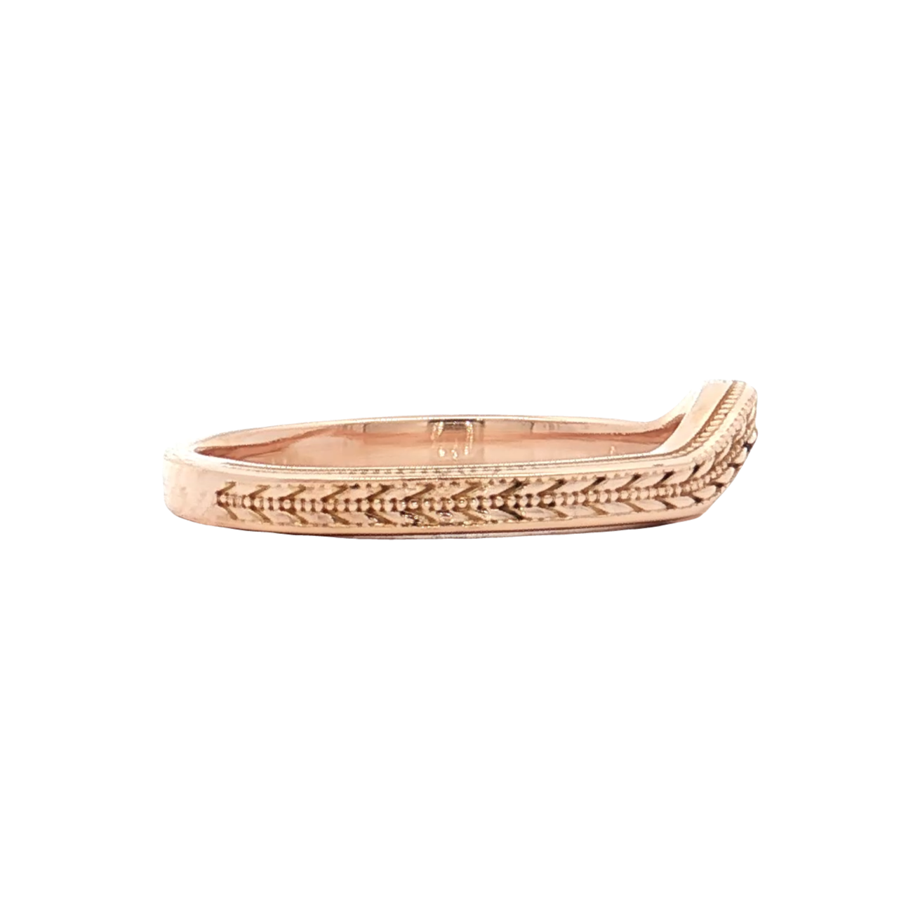 Rose Gold Wedding Band