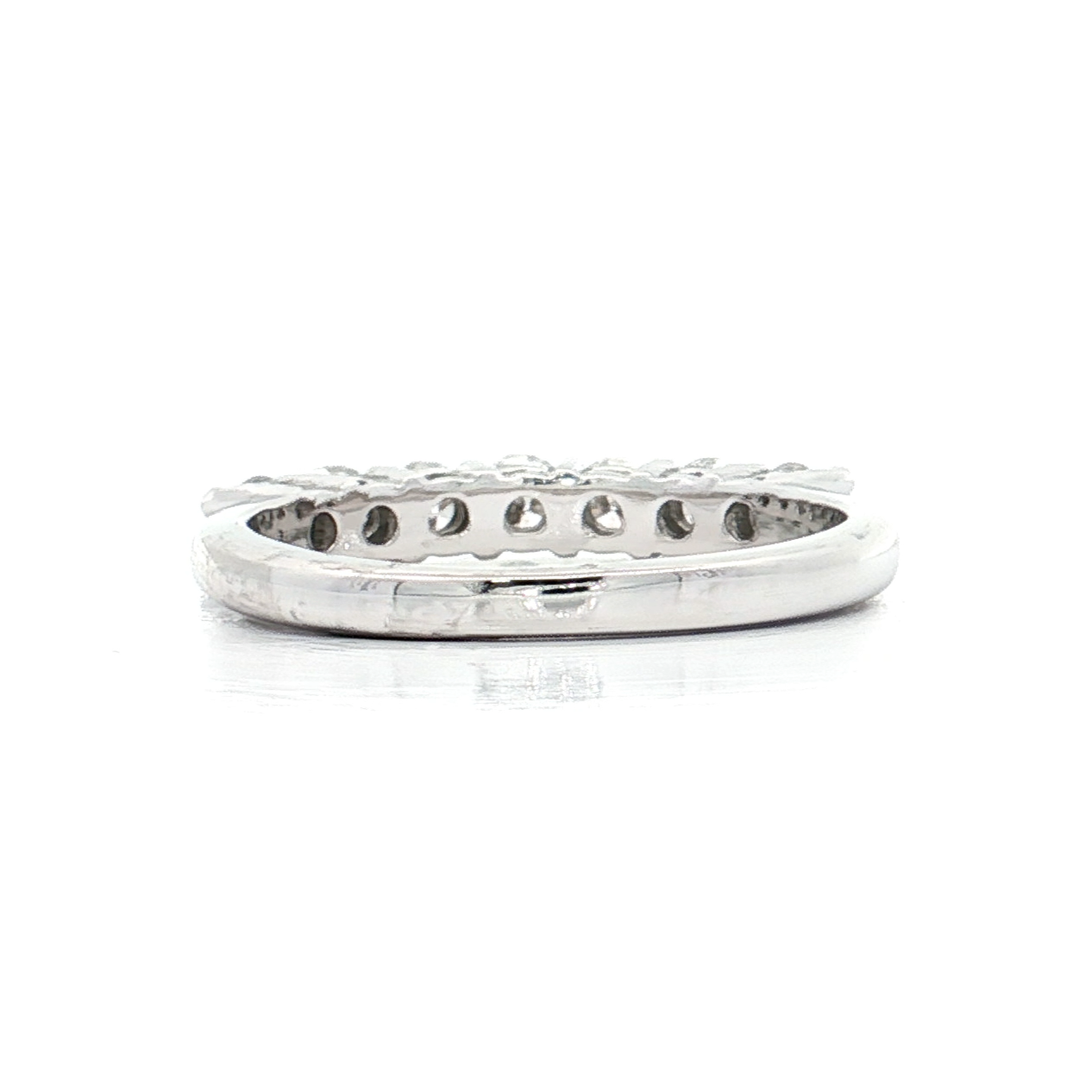 White Gold Diamond Wedding Band