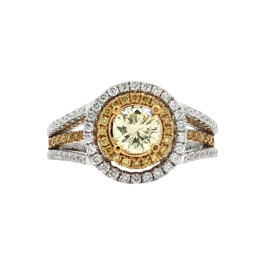 White Gold Diamond Bridal Ring