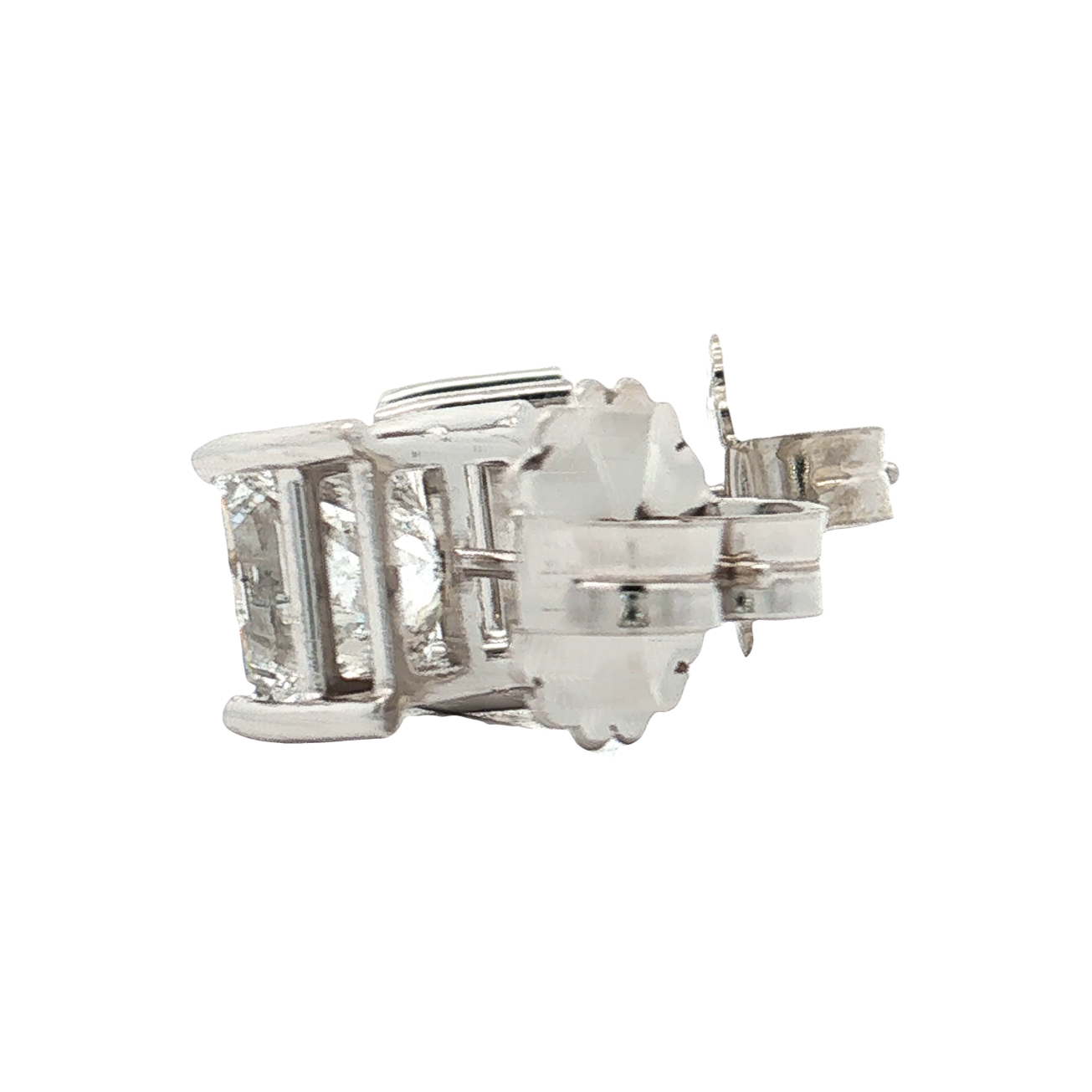 White Gold Diamond Studs