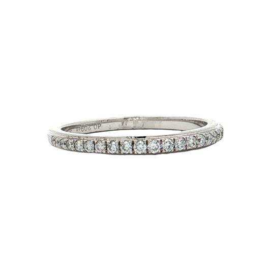 White Gold Lab-Diamond Band