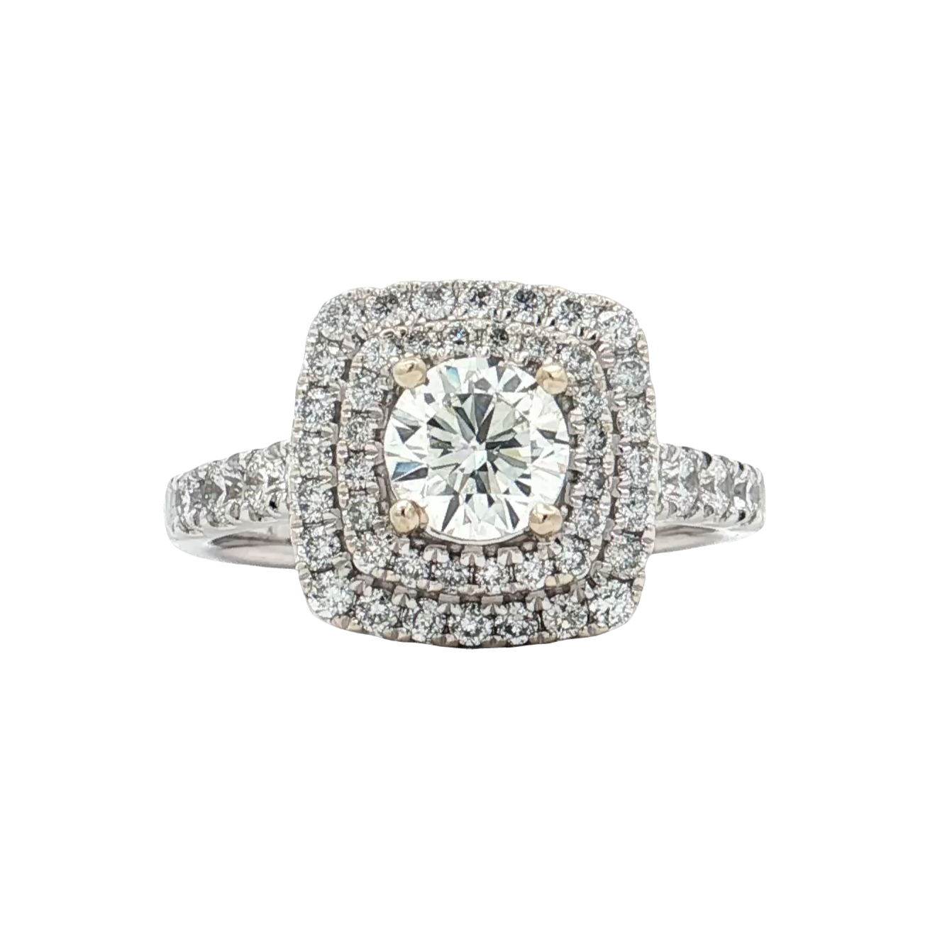 White Gold Diamond Bridal Ring