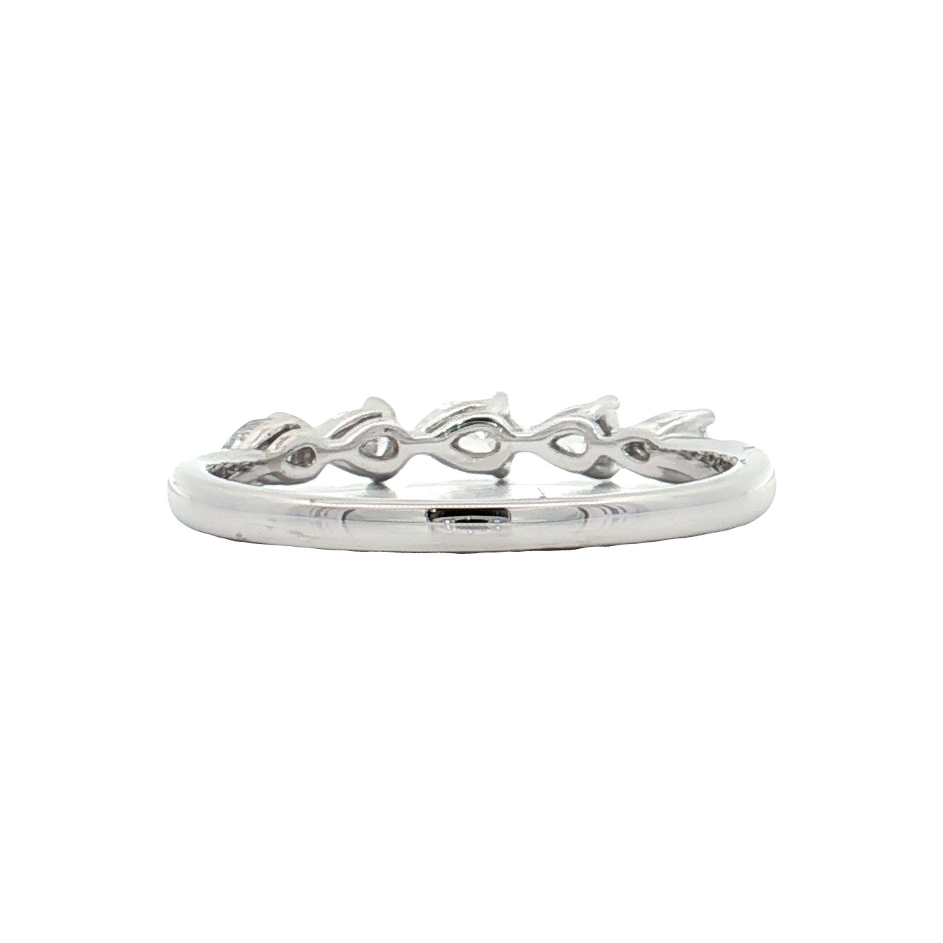 White Gold Diamond Wedding Band