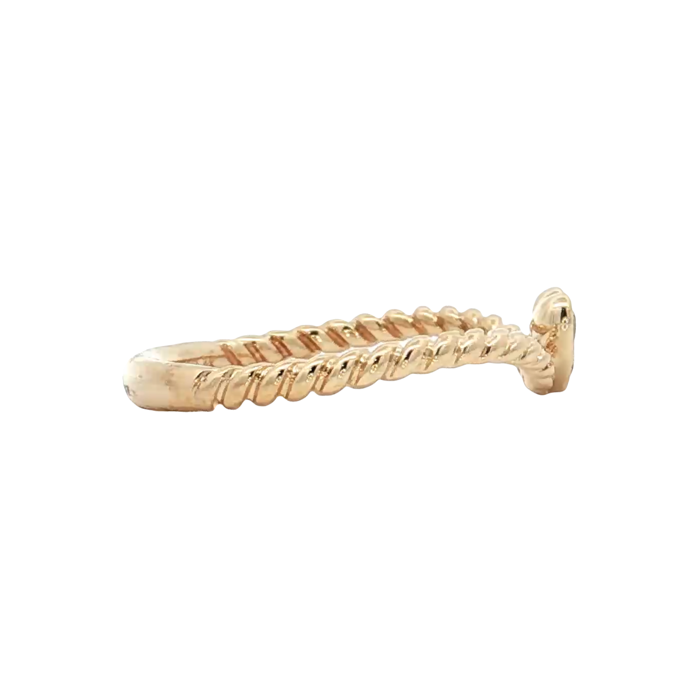 Yellow Gold Diamond Fashion Ring