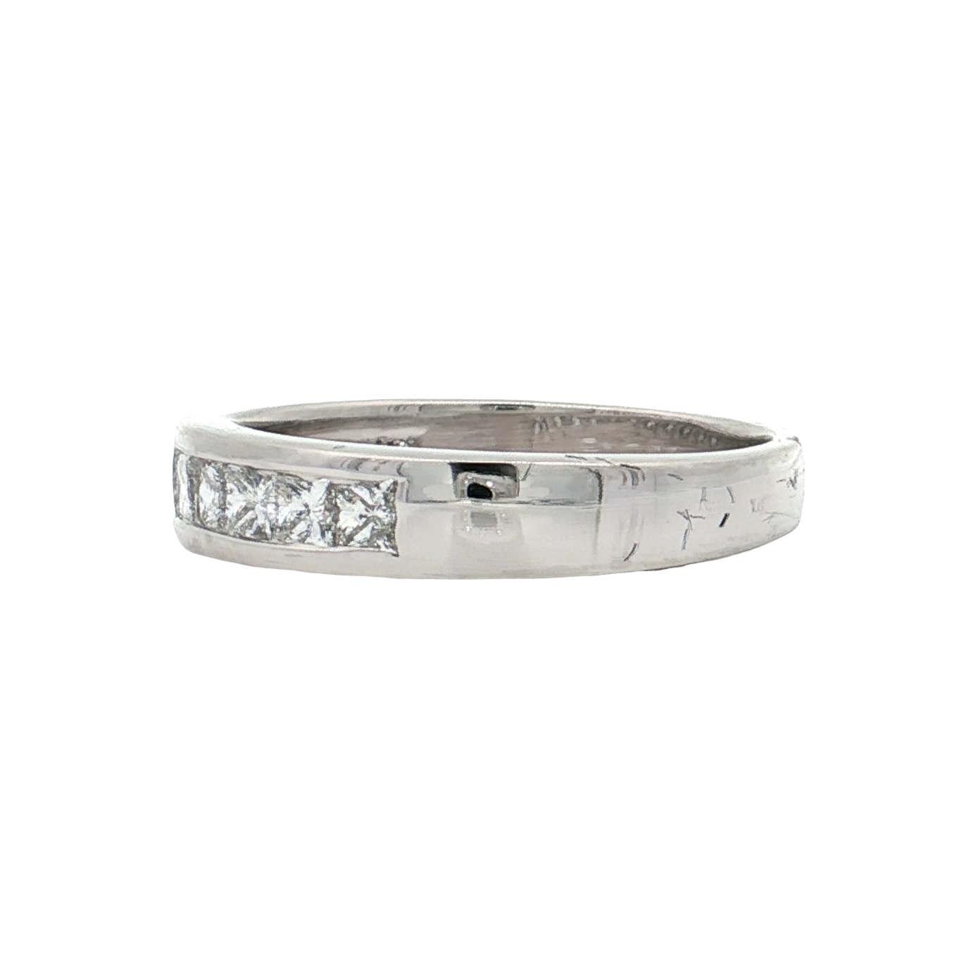 Platinum Diamond Wedding Band