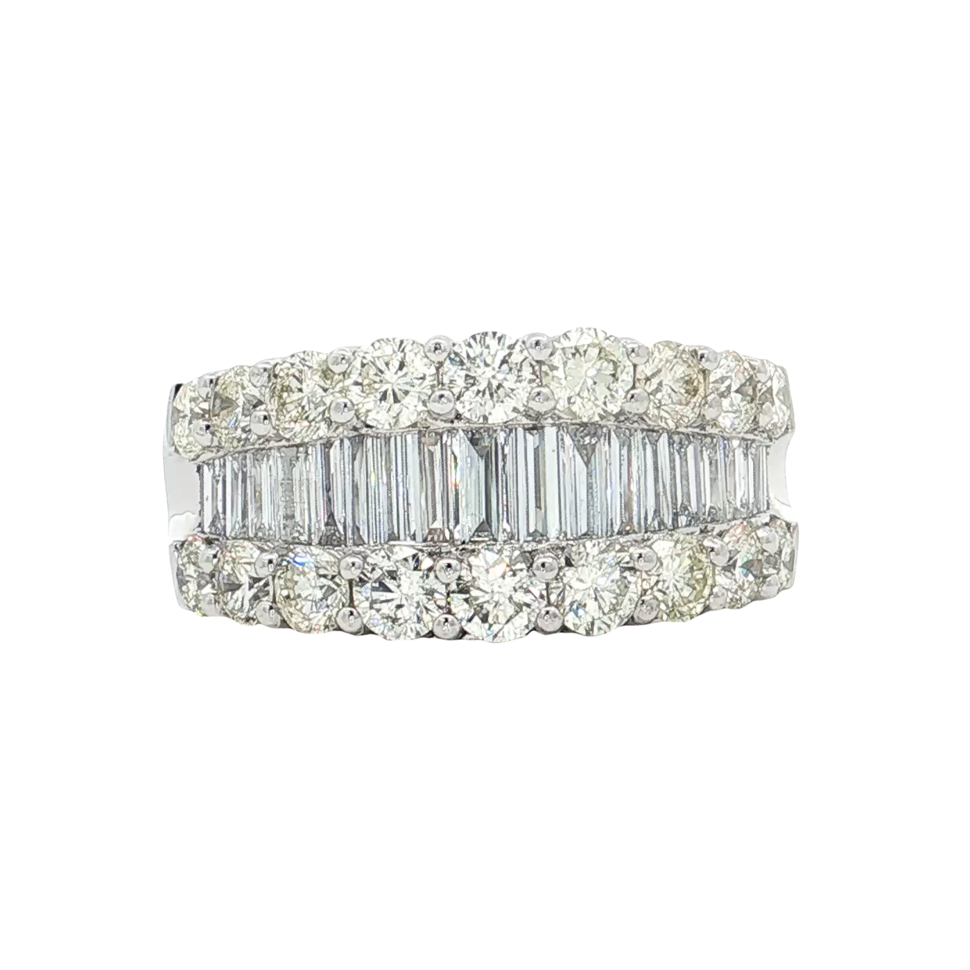 White Gold Diamond Fashion Ring