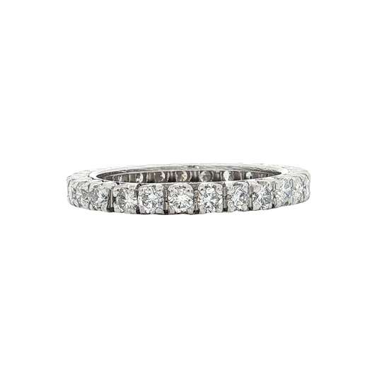 White Gold Diamond Eternity Band