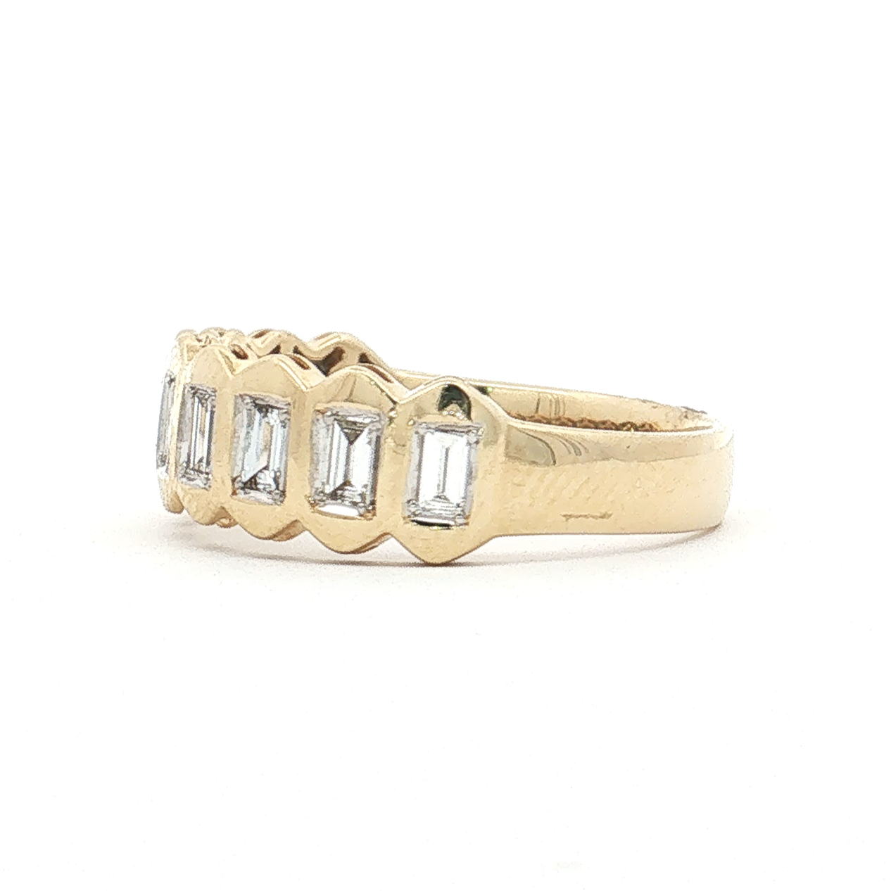 Yellow Gold Diamond Wedding Band
