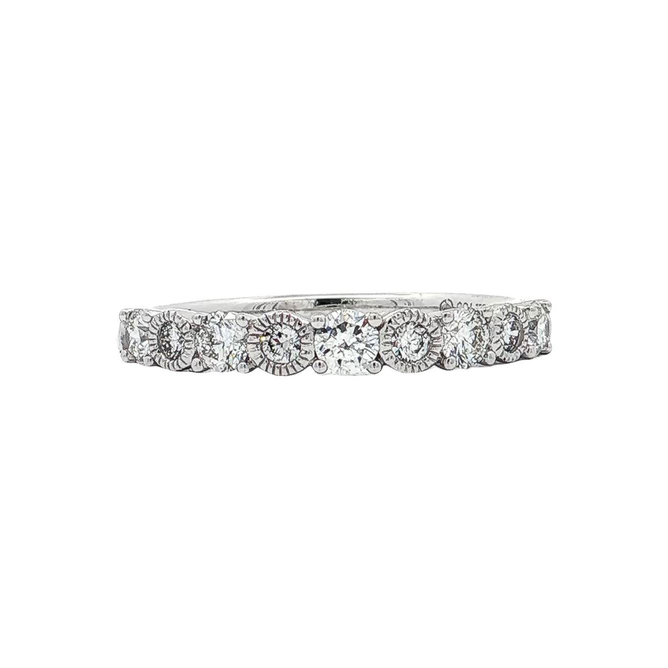 White gold Diamond Wedding Band