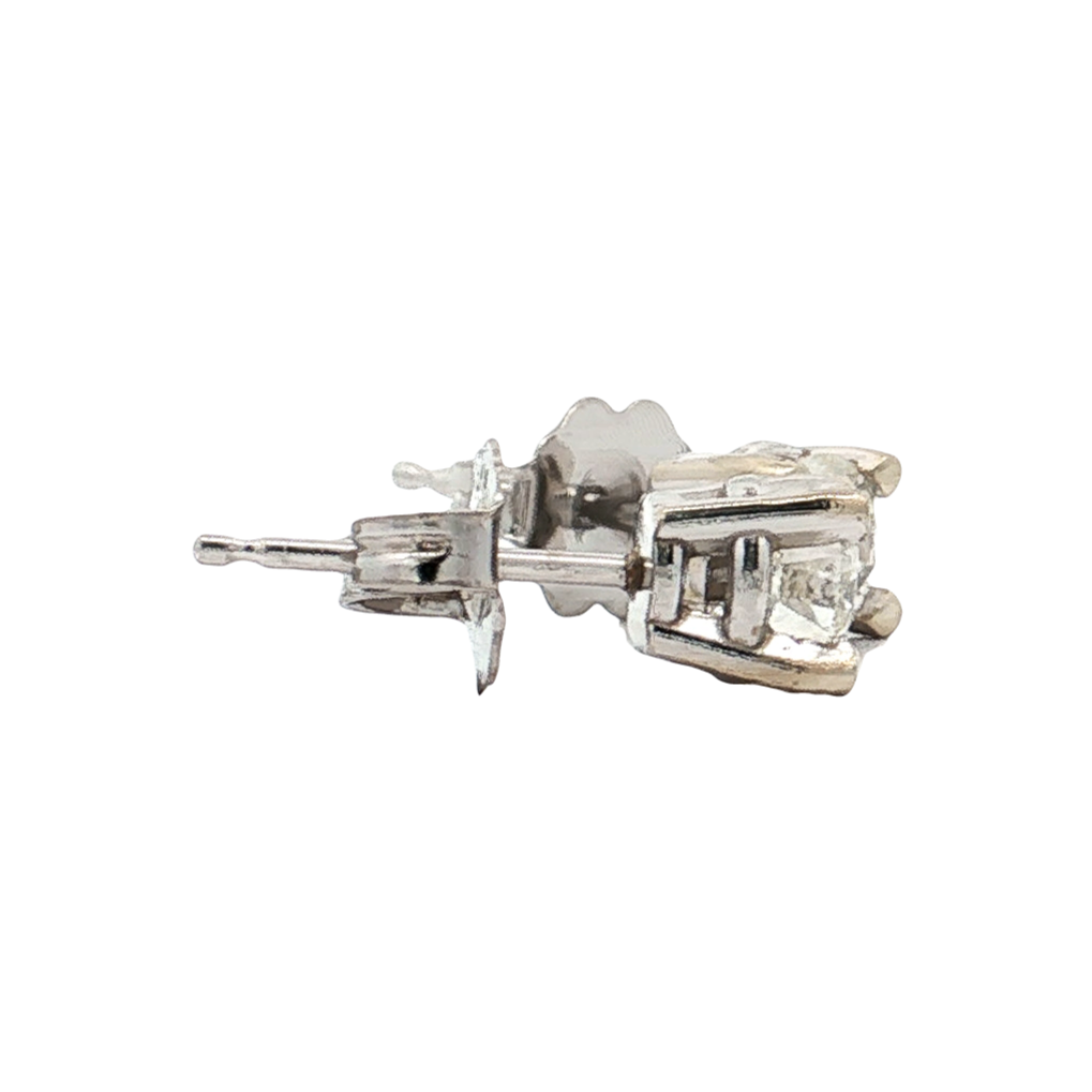 White Gold Diamond Studs