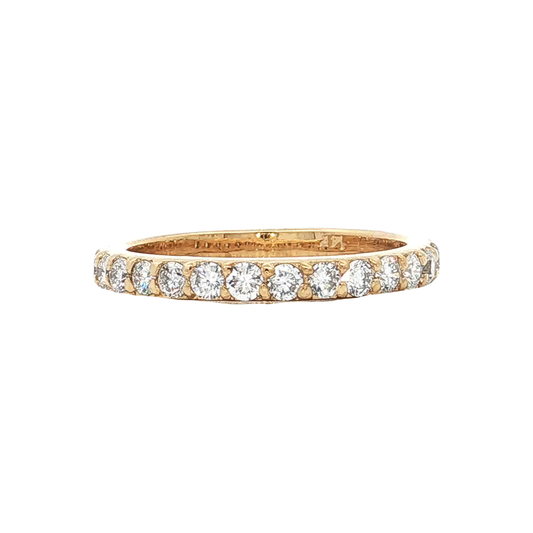 Yellow Gold Diamond Wedding Band