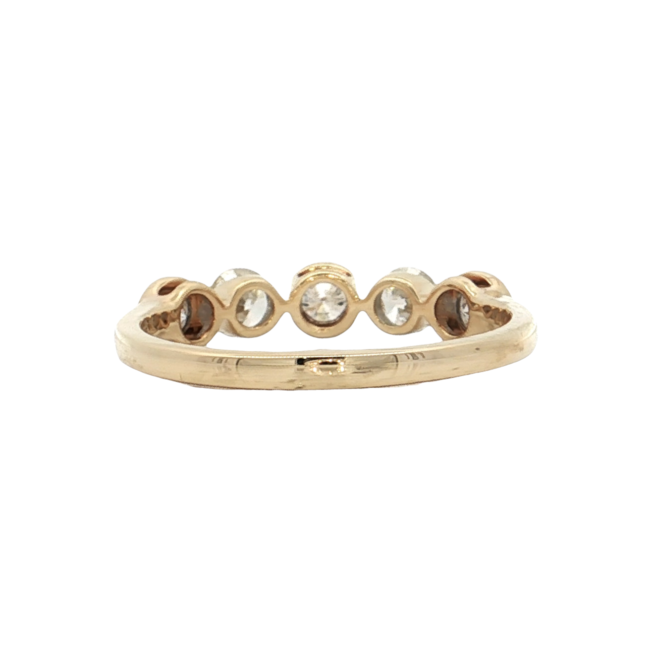 Yellow Gold Diamond Wedding Band