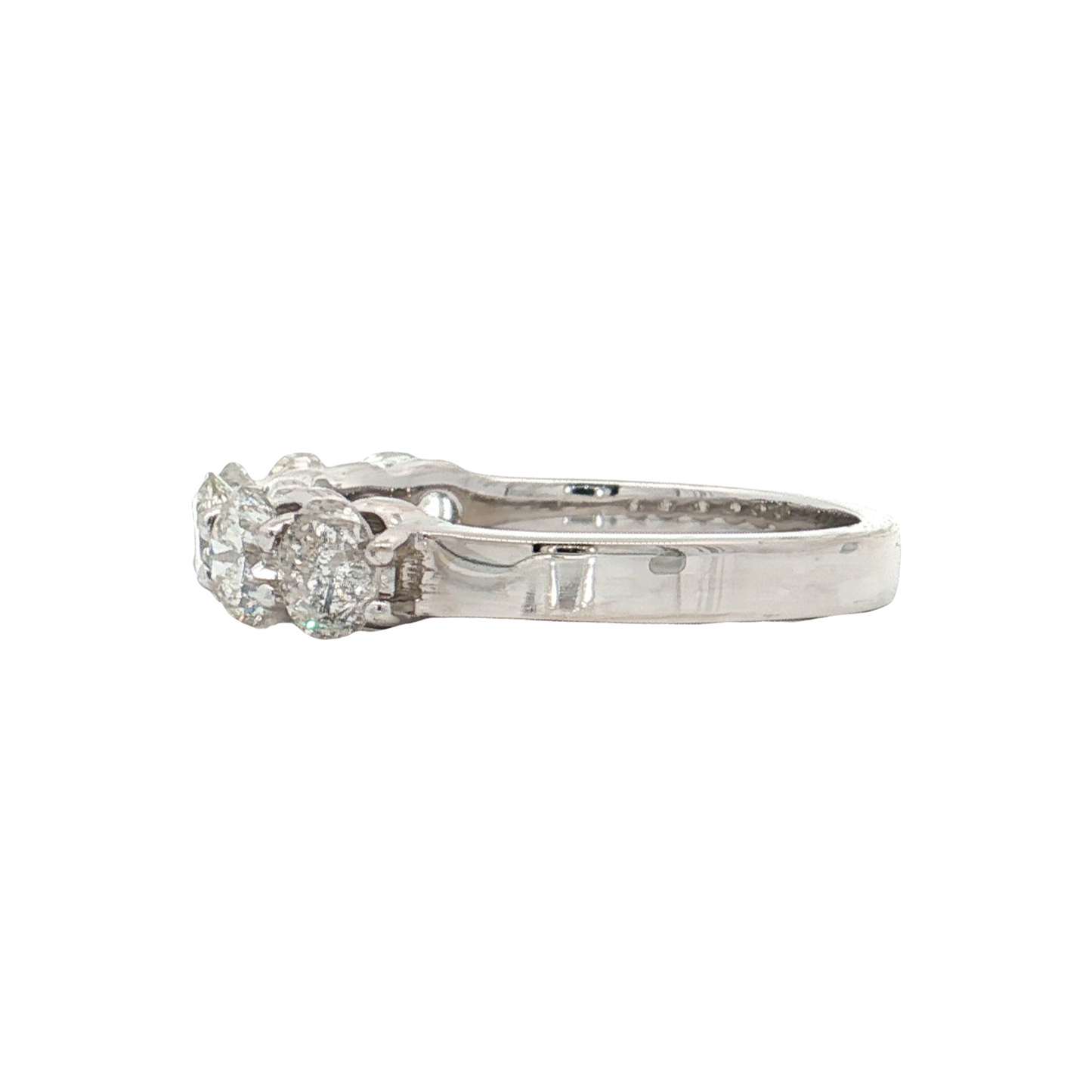 White Gold Diamond Wedding Band