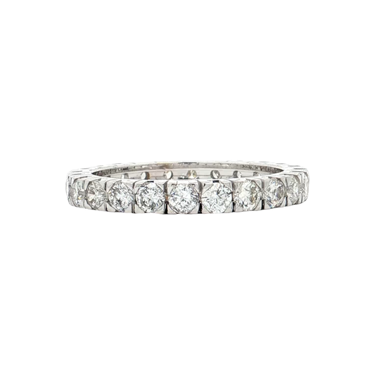 White Gold Diamond Eternity Band