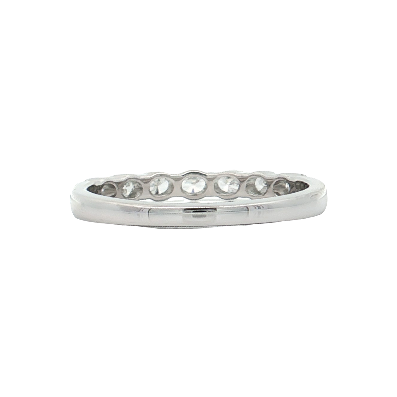 White Gold Diamond Wedding Band