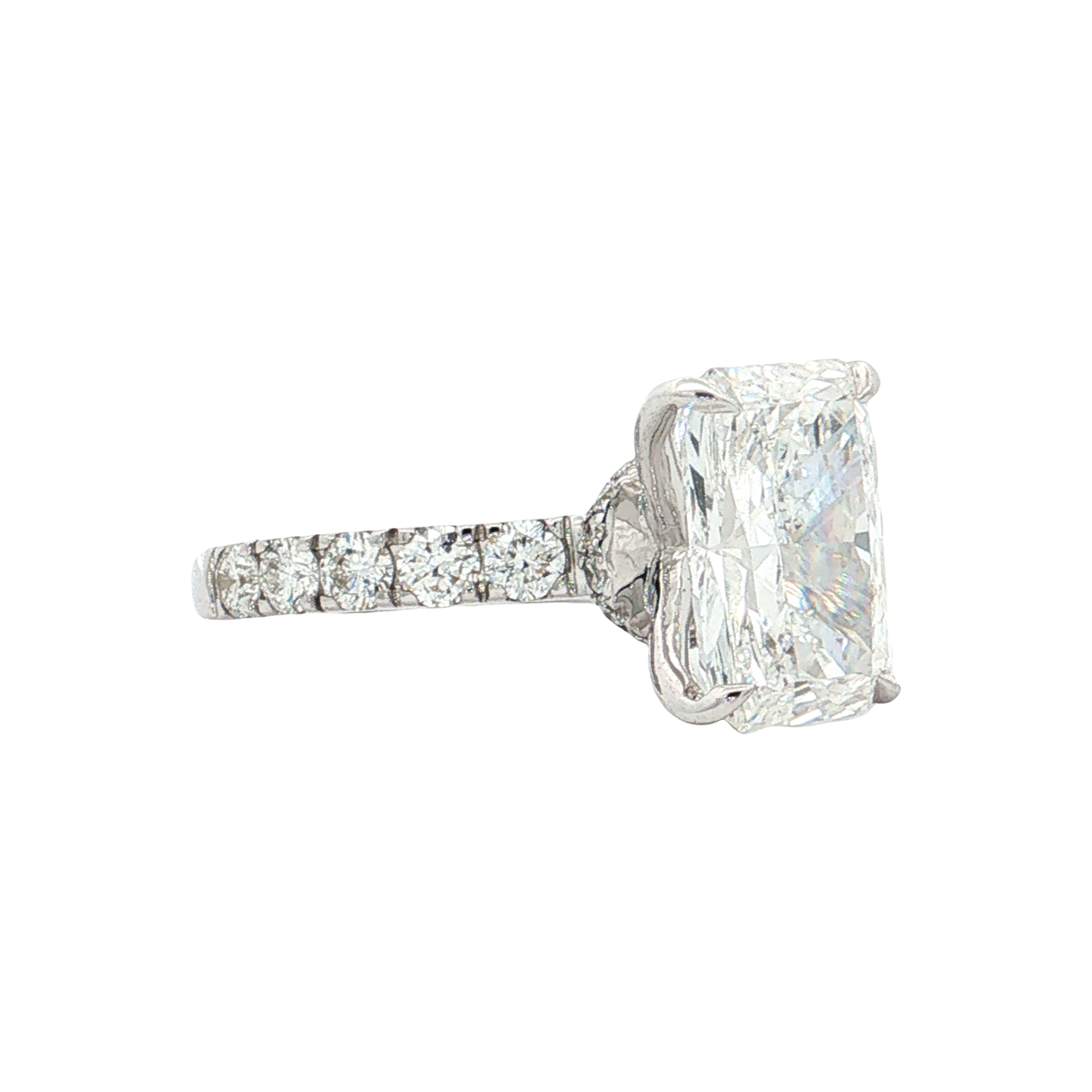White Gold Lab-Diamond Ring