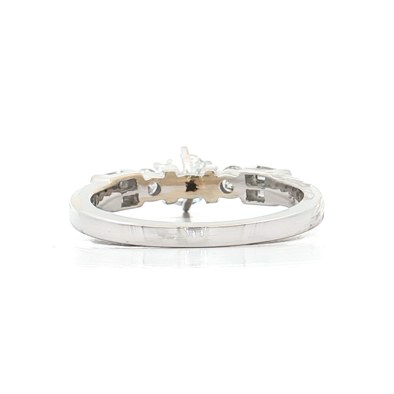 White Gold Diamond Bridal Ring
