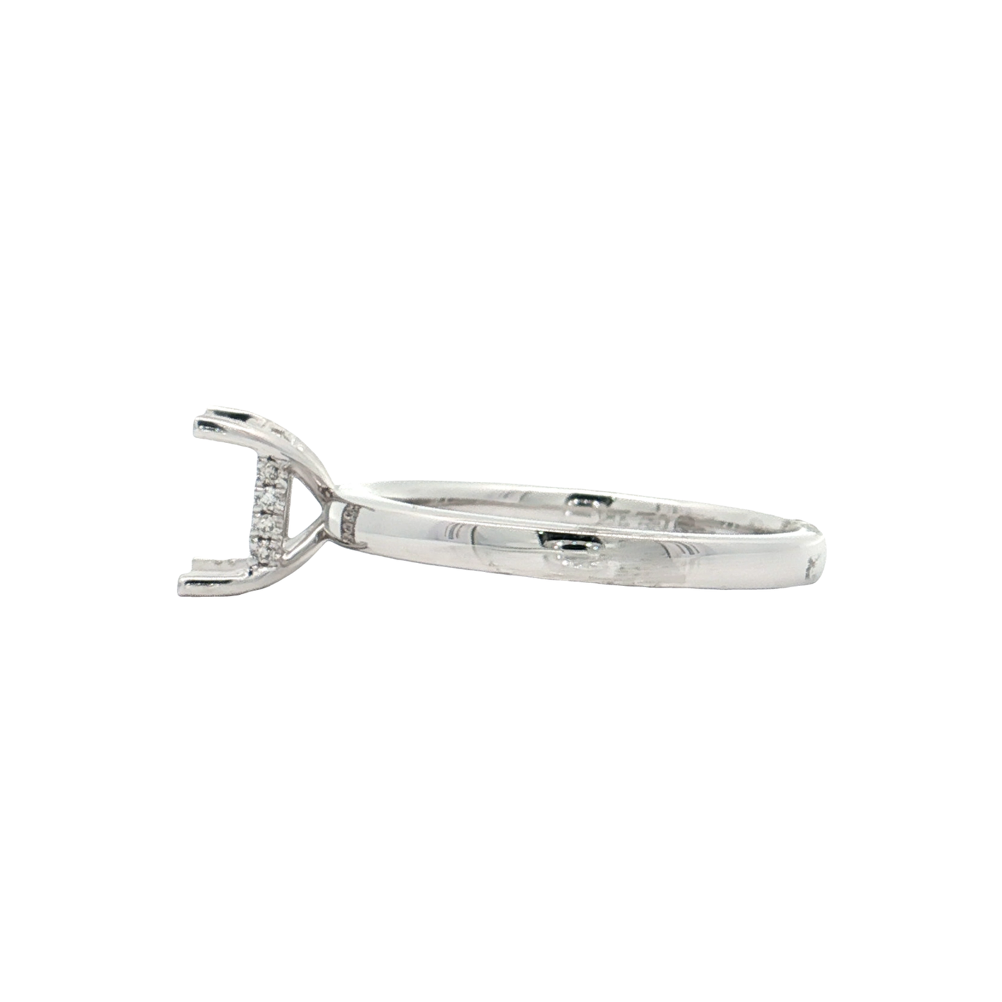 White Gold Diamond Bridal Setting