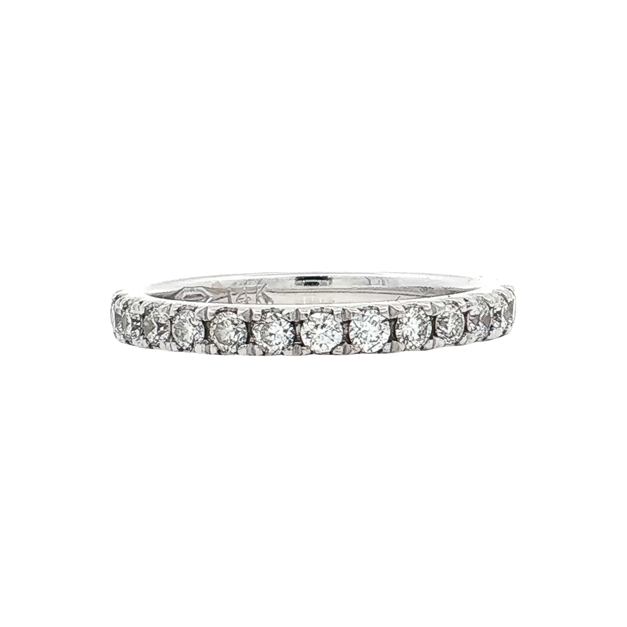 White Gold Diamond Wedding Band