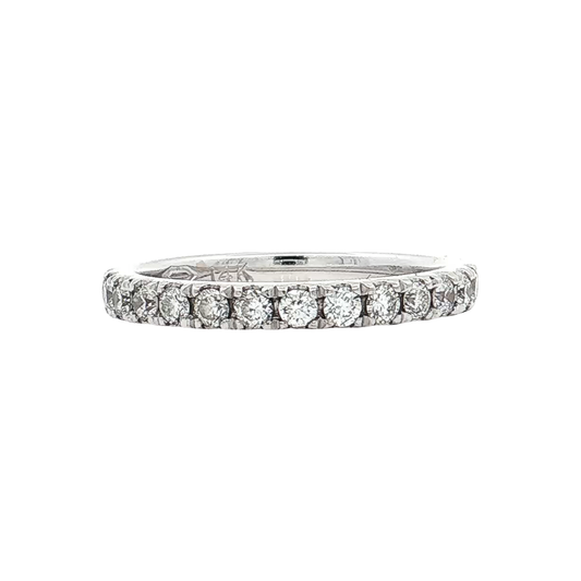 White Gold Diamond Wedding Band