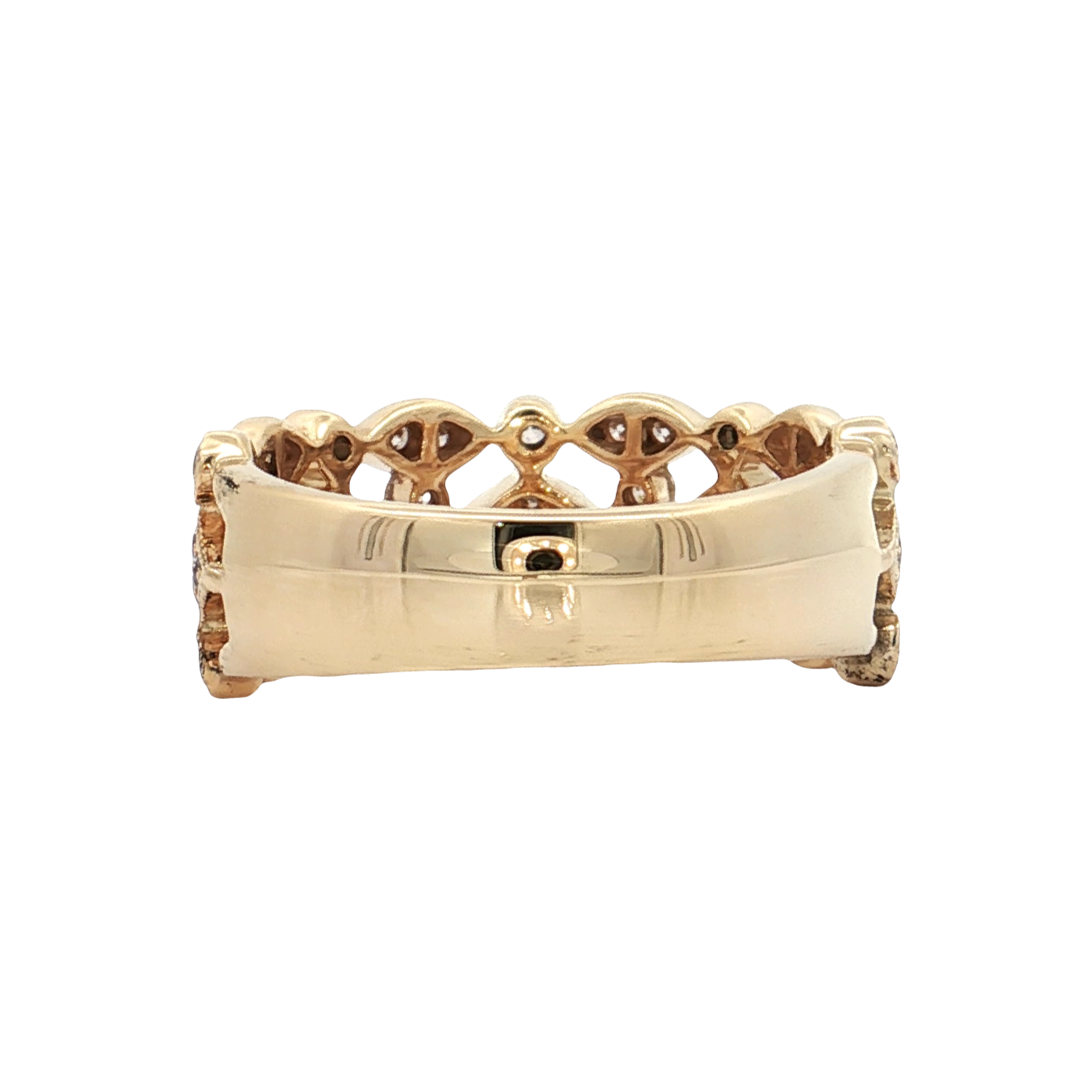Yellow Gold Diamond Fashion Ring