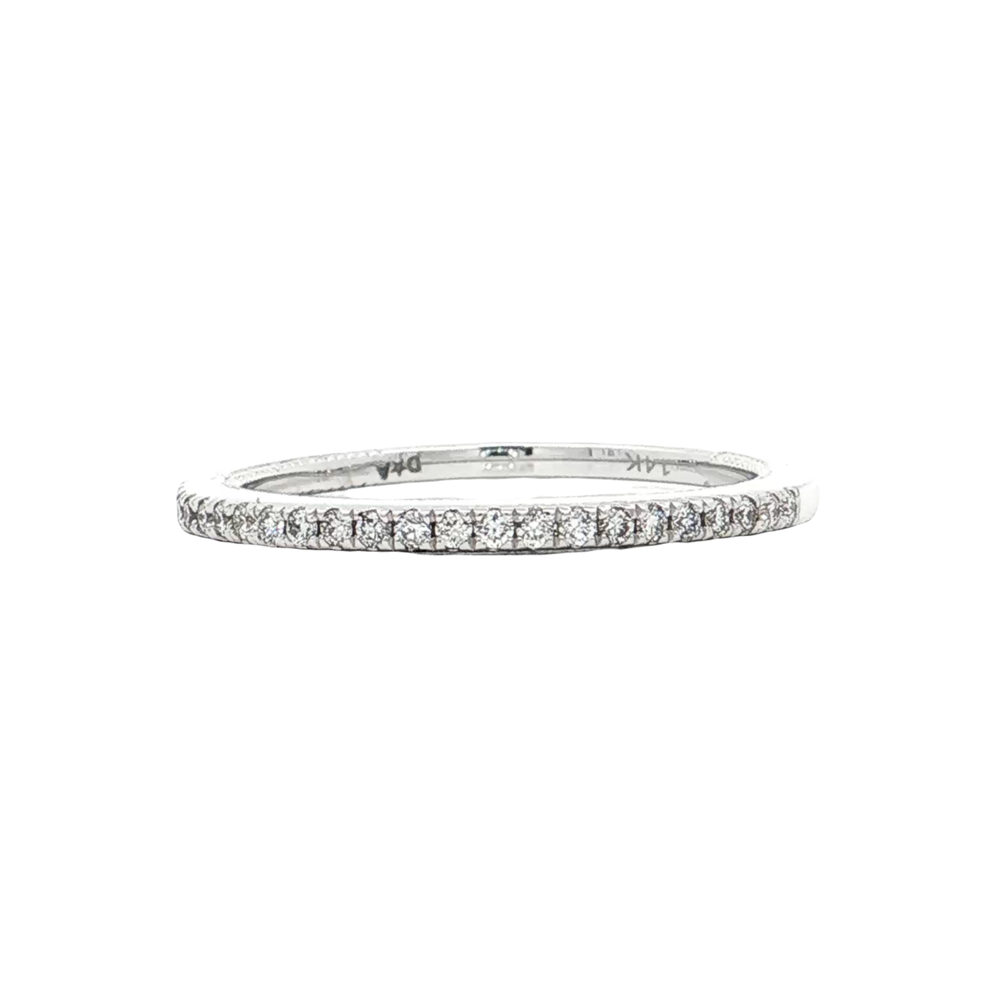 White Gold Diamond Wedding Band