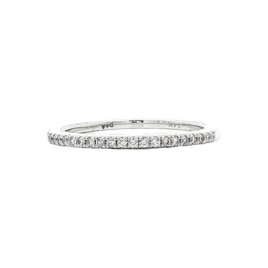White Gold Diamond Wedding Band